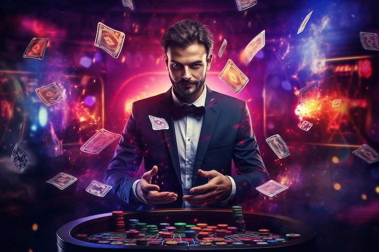 Blackjack table layout on kaskustoto link with betting zones